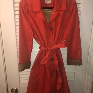Loft Burnt Orange Trench Coat💕